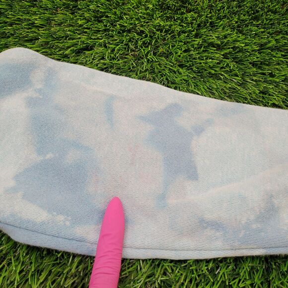 Vintage Beverly-Hills Sweatshirt Women Medium 20x22 Blue USA - Picture 5 of 14